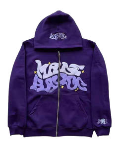 Sweat à capuche pour hommes à fermeture éclair intégrale personnalisé des fabricants OEM haute qualité 100% coton basiques patchs de broderie hiver - Product Image 6