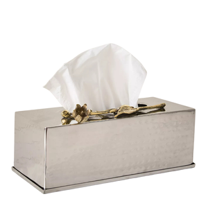 Modern <b>Kitchen</b> Countertop Stainless Steel <b>Tissue</b> Box Napkin <b>Holder</b> High Quality Eco-Friendly Customized Shape Gold Finish - Product Image 6