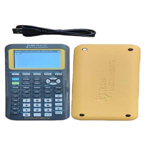 เครื่องคิดเลขกราฟิก Texas Instruments TI-84 Plus รุ่นเหล็ก Sdfg576776 เครื่องคิดเลขวิทยาศาสตร์สำหรับนักเรียน ใช้สอบในโรงเรียน - Product Image 1