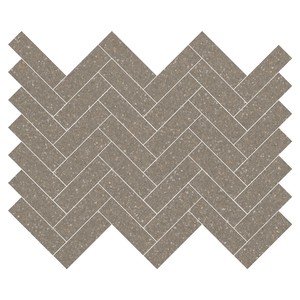 SculptSurfaceStories Mosaico de porcelana vitrificada de cuerpo completo en espiga de 73mm para paredes compuestas Exhibiciones de boutique Paredes características - Product Image 1