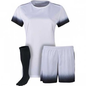 2025 Custom Design Soccer Uniform Short Summer Breathable Polyester Lightweight Gradient Sublimation Print Wholesale Top Selling - Product Image 3