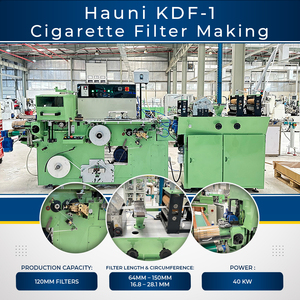 Máquina para hacer filtros de tabaco a la venta, máquina para hacer filtros de cigarrillos de alta velocidad en buenas condiciones - Product Image 2