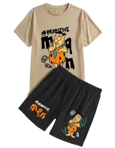 เสื้อยืดคอกลมแขนสั้นพิมพ์ลาย 3 มิติสำหรับผู้ชาย ผ้าฝ้ายถัก 100% สไตล์ฮิปฮอปแนวสตรีท - Product Image 1