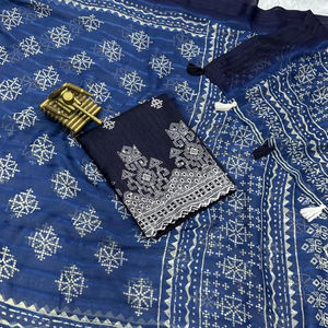 Most Kitty Party & Special Occasion Wear All Over Digital Printed 5.5 MTR Long Length Heavy Georgette Saree With Running Blouse - Product Image 1