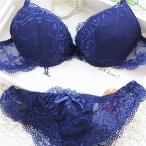 Conjunto de lencería sexy y cómodo para mujer 2024 al por mayor, con aros, logotipo personalizado, 100% algodón, copa completa, sujetador, bragas, tangas, bikini - Product Image 4