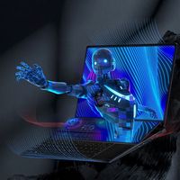 Nouvel Ordinateur Portable N-ONE Nbook Fly avec Double Écran 16 et 14 Pouces, Windows 11 Pro, 16 Go + 1 To, Processeur Intel Octo-Cœur