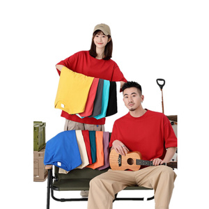 เสื้อยืดคอกลมสำหรับผู้ชายเสื้อยืดสำหรับผู้ชายเสื้อยืดพิมพ์ลายหนา260g โลโก้ออกแบบได้ตามต้องการ - Product Image 4