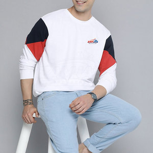 Sweat-shirts personnalisés pour hommes, style pull, vêtements respirants avec logo personnalisé - Product Image 4