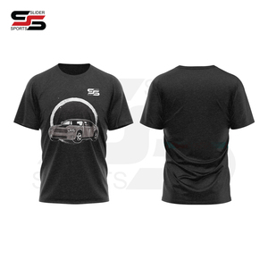 Venta al por mayor hombres gimnasio camiseta personalizada algodón Spandex Fitness Top manga corta en Blanco estampado patrón liso diseño Casual Top - Product Image 1
