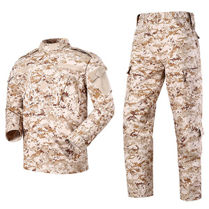 Uniformes tácticos para exteriores para hombre, venta al por mayor, uniforme de seguridad de algodón y poliéster, traje de camuflaje con múltiples bolsillos, diseño de logotipo personalizado - Product Image 6