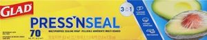 Film alimentaire plastique Glad Press'N Seal, rouleau de 70 pieds carrés, (lot de 12) - Product Image 5