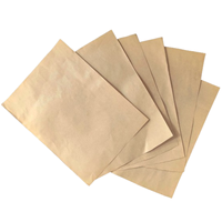 Papier kraft brun vierge en pâte de bois, imprimé en héliogravure, rouleaux sur mesure, emballage pour vêtements et chaussures, biodégradable, directement de l'usine