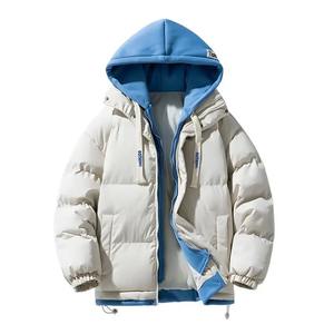 Man Padded <b>Coat</b> Hooded Down Jackets For <b>Men</b> Lightweight Puffer Padding Winter Parkas windproof puffer jackets - Product Image 5