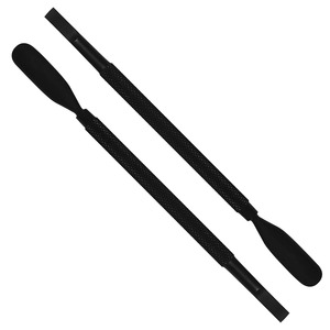 Cuticle Pusher and Straight Edge cutter Pusher Double Ended 100% Stainless Steel Cuticle Remover