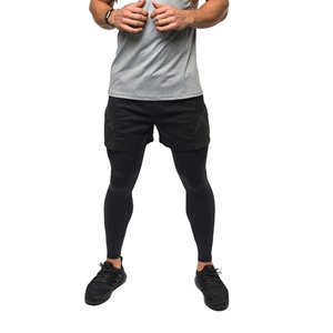 เลกกิ้งออกกำลังกายคุณภาพดีราคาส่งถูก ผลิตตามสั่ง ผ้าสแปนเด็กซ์ผสมคอตตอน เอวสูง แห้งเร็ว เป็นมิตรกับสิ่งแวดล้อม ระบายอากาศได้ดี เหมาะสำหรับฤดูร้อน - Product Image 1