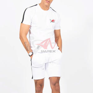 Ensemble t-shirt et short de haute qualité, design léger, parfait pour la salle de sport, la course à pied et l'entraînement - Product Image 5
