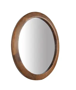 Black Circle Mirror, round Bathroom Mirror 20 Inch, round Wall Mirror Metal  Fram