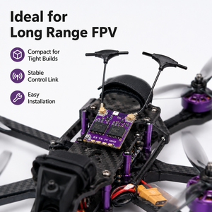 Receptor Happymodel ES900DUALRX ELRS 915MHz con Doble Antena y Diversidad para Drones FPV y Aviones RC de Ala Fija - Product Image 5