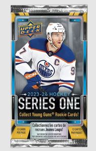 Approvisionnement en gros d'usine 2023 24 Upper Deck Series 1 Hockey Blaster Box provenant d'un vendeur américain de premier plan - Product Image 4