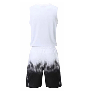Dernier modèle imprimé de kit de basket-ball pour hommes/uniforme sportif de basket-ball/uniforme de basket-ball avec logo personnalisé par sublimation - Product Image 5