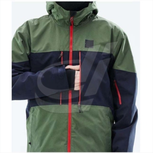 Traje de esquí unisex para exteriores, abrigo impermeable de invierno con cuello levantado, conjunto de chaqueta y pantalones de Snowboard - Product Image 2