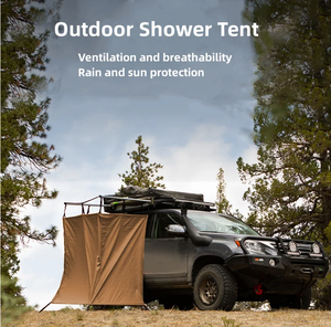 <span class=keywords><strong>Kit</strong></span> <span class=keywords><strong>de</strong></span> tente <span class=keywords><strong>de</strong></span> douche <span class=keywords><strong>de</strong></span> <span class=keywords><strong>Camping</strong></span> côté voiture Portable tente Pop Up instantanée <span class=keywords><strong>Camping</strong></span> en plein air Glamping abri <span class=keywords><strong>de</strong></span> confidentialité tente Camp <span class=keywords><strong>salle</strong></span> <span class=keywords><strong>de</strong></span> <span class=keywords><strong>bain</strong></span> - Product Image 6