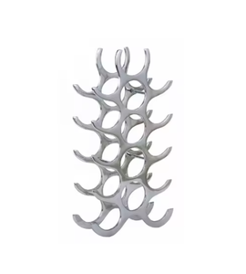 Barware Party Decoration Modern Durable Metal Wine Rack <b>Storage</b> Holder Bar Display Stand Decorative Wine Bottles Holder New - Product Image 2