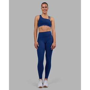 Sujetador Deportivo Galvanise 2.0 - Azul Medianoche, con Tirantes, Sin Costuras, Acolchado, Talla Grande, Ropa Deportiva para Mujer - Product Image 3