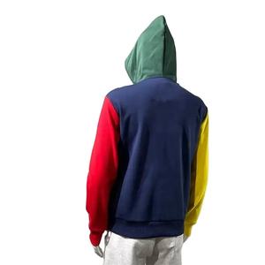 Sweats à capuche personnalisés pour hommes en hiver avec manches longues 100% coton polaire respirant et à séchage rapide Service OEM Logo personnalisé - Product Image 2