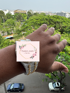 Montre mécanique personnalisée à deux tons en moissanite VVS, montre-bracelet automatique de luxe de haute qualité pour hommes, style hip-hop - Product Image 3