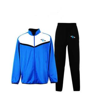 Chándal de fútbol al por mayor, chándales de hombre con logotipo personalizado, chándal de fútbol liso con cremallera polar tecnológico, chándal cálido de invierno - Product Image 2