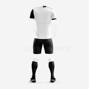 Fabricación de fábrica Ropa deportiva Kit de uniforme de fútbol Color personalizado Kit de uniforme de fútbol de alta calidad para adultos - Product Image 2