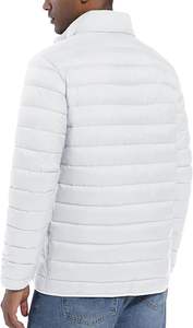 Chaqueta Bomber Acolchada Ligera de Invierno para Hombre, Hecha a Medida, de Alta Calidad, Impermeable, de Lona y Algodón Aislado, para Exteriores - Product Image 2