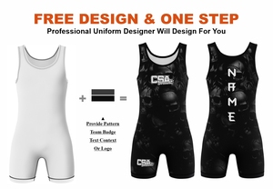 Diseño inspirador Impresión por sublimación Camiseta de lucha libre para adultos Nueva Venta caliente Body DE LUCHA transpirable unisex - Product Image 2