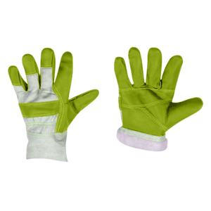 Canadian Rigger Guantes de seguridad de trabajo de alta calidad Industria de cuero de grano de oveja Protección de manos Cuero de aparejo de alta calidad - Product Image 3