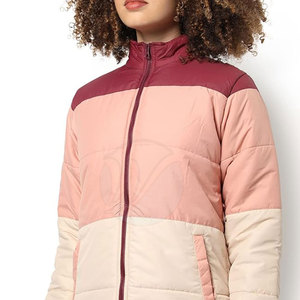 เสื้อแจ็กเก็ตปลาปักเป้าสำหรับผู้หญิงผ้ายาวพิมพ์ลาย - Product Image 4