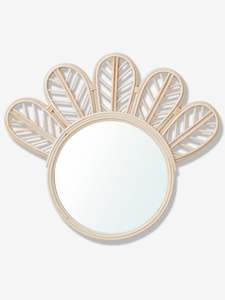Miroir en rotin de haute qualité grand miroir décoratif mural nouveau Design décor à la maison miroir mural-disponible pour la vente en gros - Product Image 6