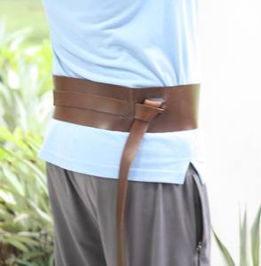 Conjunto de combinación de dos piezas con cinturón de fiesta informal para mujer de cuero genuino 100% de Anwar Enterprises - Product Image 6