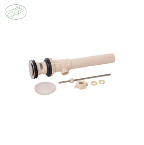 ชุดท่อระบายน้ำพลาสติก PP lavabo ติดทนนานมีพื้นผิวชุบโครเมี่ยม - Product Image 1