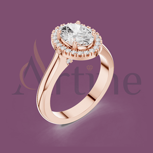 10K <b>Adjustable</b> <b>Silver</b> <b>Ring</b> with Crystal Stone Fashion Jewelry - Product Image 1