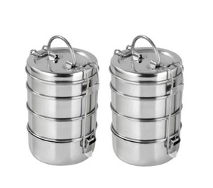 2025 articles de vente chauds pince à déjeuner en acier inoxydable de qualité hôtel de bureau 7*4 compartiment de pique-nique pince de verrouillage de qualité alimentaire Durable - Product Image 6