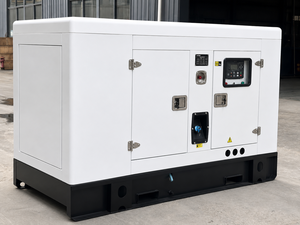 Groupe électrogène diesel super silencieux 10 kVA - 200 kVA, 480 V, ATS, système de refroidissement par eau pour l'alimentation de secours des chantiers industriels - Product Image 3