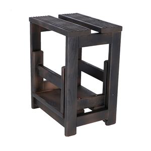 WELL HOME เก้าอี้บันไดไม้ 2 ขั้น รุ่นเวงเก้ 32x23x40 ซม. เฟอร์นิเจอร์ในบ้าน - Product Image 4