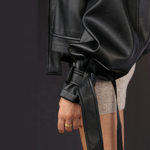 PromotionBest Arrival Vestes en cuir à la mode pour femmes pour les vêtements d'hiver/Vestes en cuir vierges à manches longues les plus vendues pour - Product Image 4