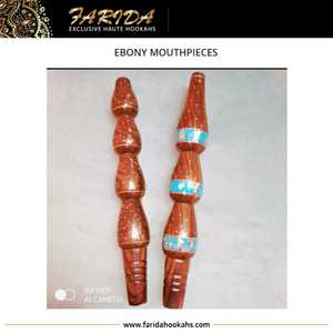 Juego de Narguile Egipcio Hecho a Mano de Lujo de la Mejor Calidad con Boquilla de Ébano y Acabado de Laca de Nácar, Accesorios para Fumar - Product Image 4