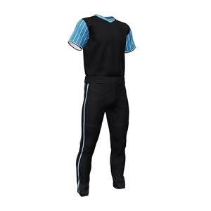 Logotipo personalizado Sublimación Jersey Pant Set Transpirable Humedad Wicking Poliéster Teamwear Impreso Uniformes de béisbol - Product Image 6