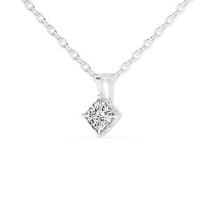 AIPS-026P Classique Pendentif en diamant étincelant pour les femmes en or jaune ou en or blanc et or rose - Product Image 2
