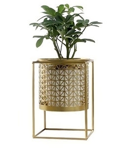 Florero galvanizado Forma ovalada Decoración interior de lujo para el hogar, la Oficina y el hotel Diseño único A prueba de herrumbre Precio barato - Product Image 6