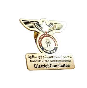 Pin de solapa de metal de lujo de calidad superior perfecto para regalos de marca o corporativos y uso personal disponible a precio exclusivo - Product Image 6