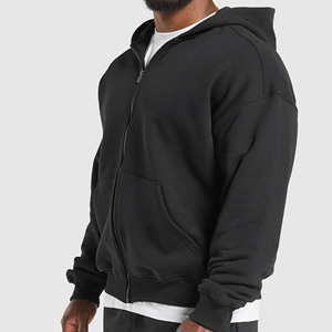 XD2 Sudadera con capucha negra para hombre con estampado gráfico Blessed Chaos Ropa de calle personalizada Jersey de moda - Product Image 5